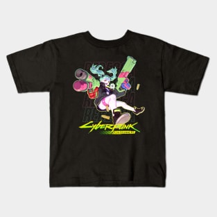 Cyberpunk Edgerunners Rebecca Kids T-Shirt